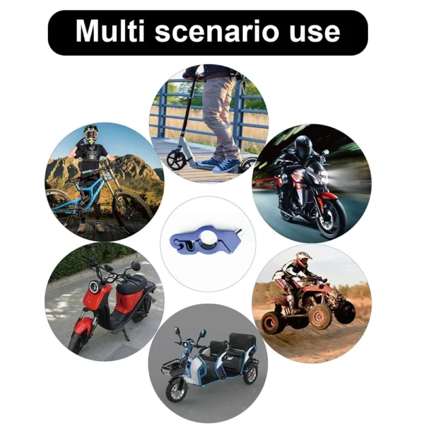 Random Motorcycle Anti-Theft Handlebar Lock