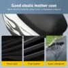 Leather Motorcycle Seat Cushion Cover