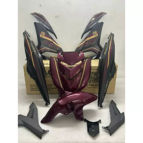 Y15ZR DPRME Maroon Red Cover Set