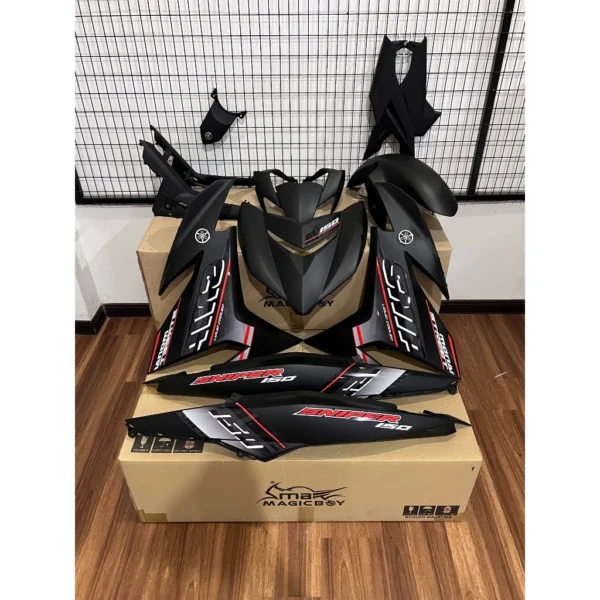 Y15ZR Sniper Matte Black Cover Set
