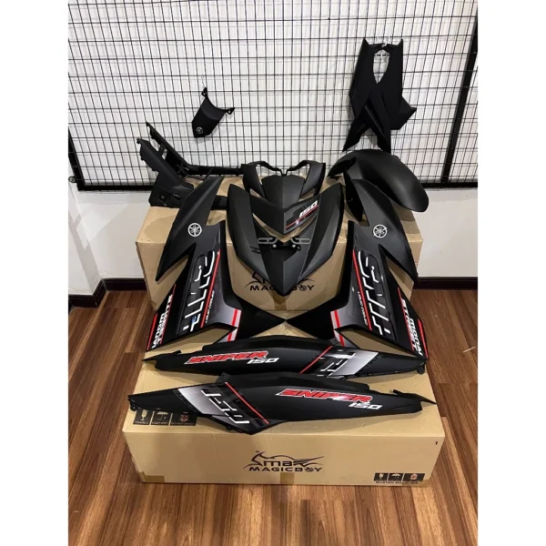 Y15ZR Sniper Matte Black Cover Set