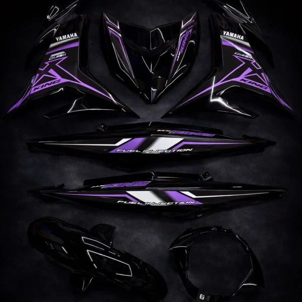 Y15ZR MX KING Purple Cover Set