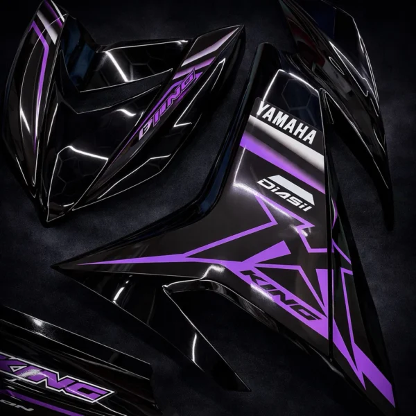 Y15ZR MX KING Purple Cover Set