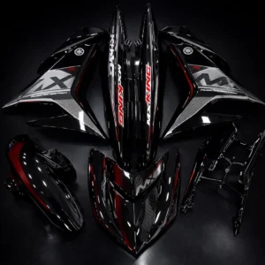 Y15ZR MX KING Black Cover Set