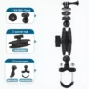 MOTOWOLF GoPro Handlebar Camera Holder